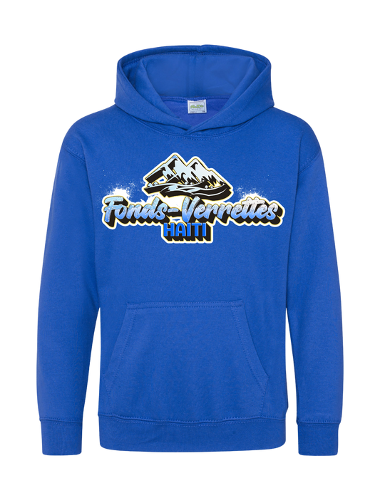 Fonds-Verrettes, Haiti. Unisex Hoodie with Graffiti design!