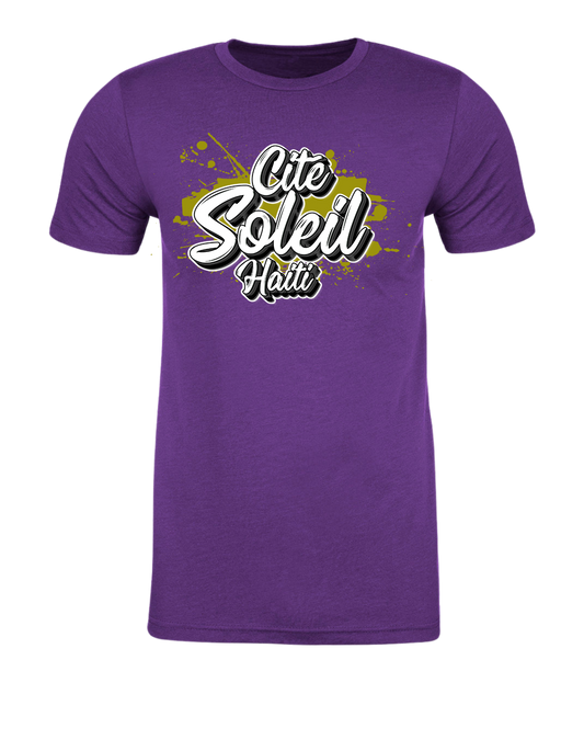 Cite Soleil, Haiti. Graffiti design Unisex Premium Tees!