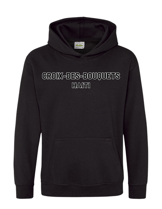 Croix-Des-Bouquets, Haiti. Unisex Hoodie with Lettering design!