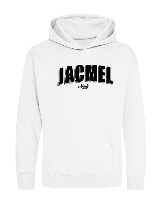 Jacmel, Haiti. Unisex Hoodie with Lettering design!