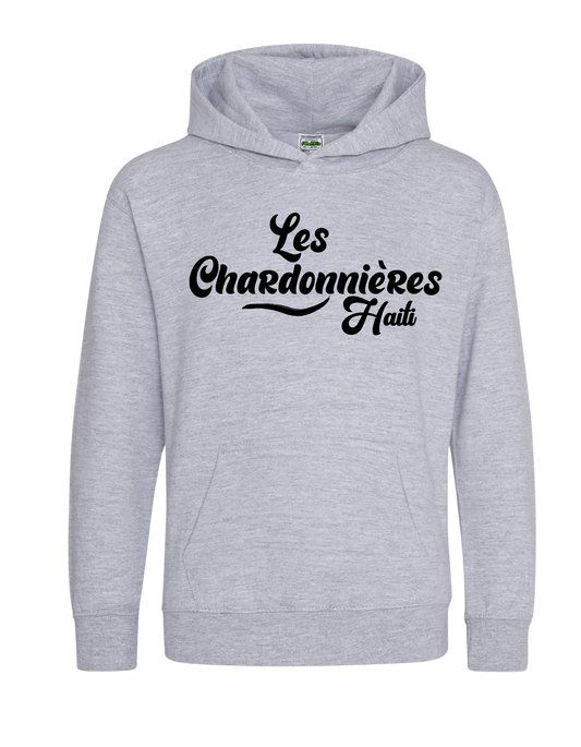 Les Chardonnières, Haiti. Unisex Hoodie with Lettering design!