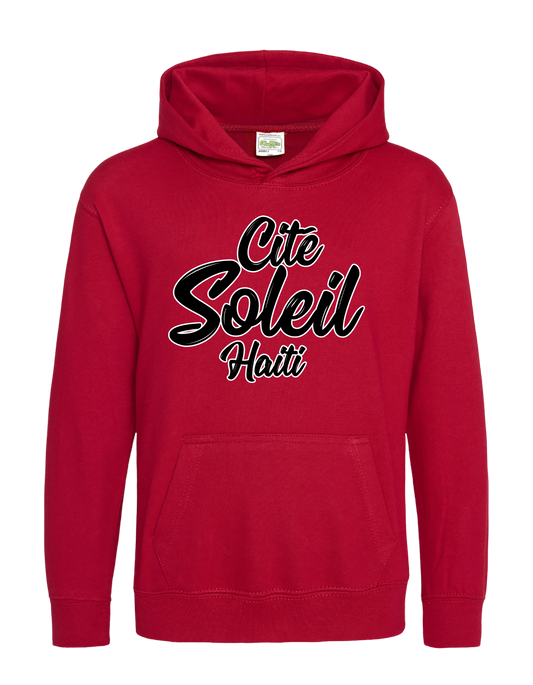 Cite Soleil, Haiti. Unisex Hoodie with Lettering design!