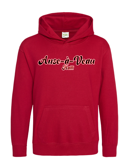 Anse-a-Veau, Haiti. Unisex Hoodie with Lettering design!