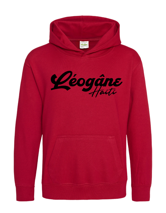 Léogâne, Haiti. Unisex Hoodie with Lettering design!