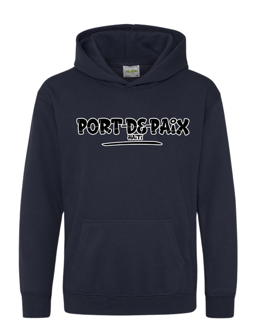 Port-de-Paix, Haiti. Unisex Hoodie with Lettering design!