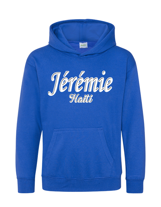 Jérémie, Haiti. Unisex Hoodie with Lettering design!