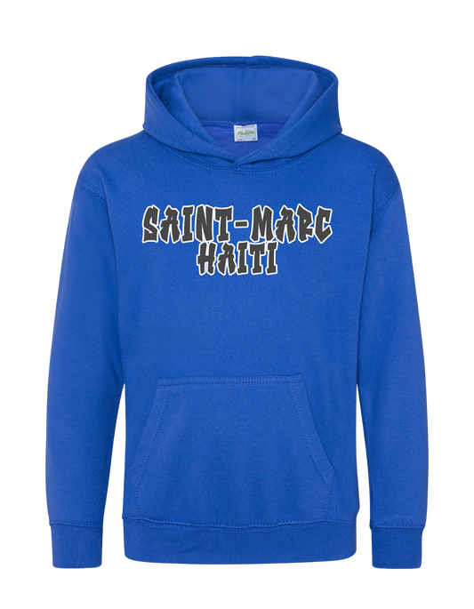 Saint-MArc, Haiti. Unisex Hoodie with Lettering design!