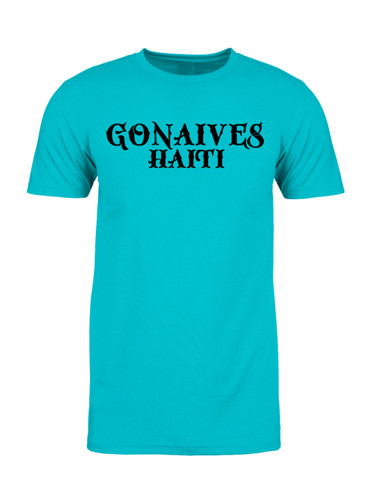 Gonaive, Haiti. Unisex Premier T-shirt with Lettering design!