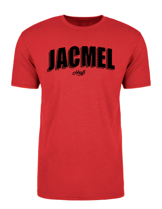 Jacmel, Haiti. Unisex Premier T-shirt with Lettering design!