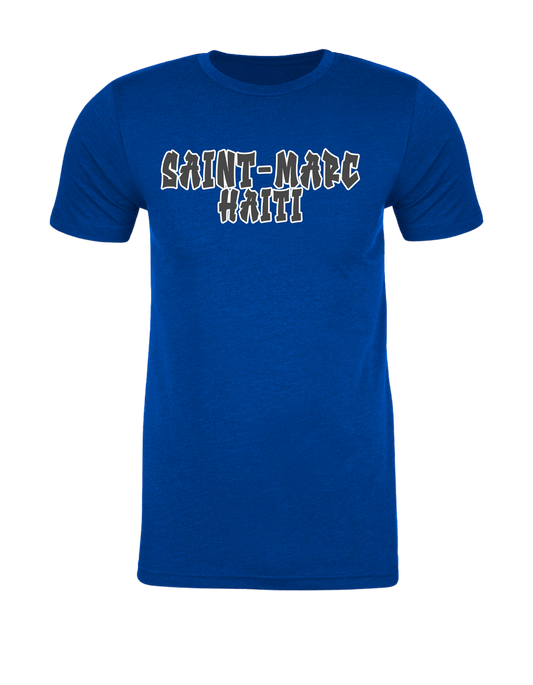 Saint-Marc, Haiti. Unisex Premier T-shirt with Lettering design!