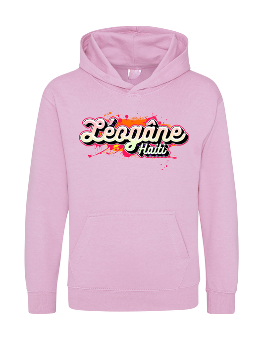 Léogâne, Haiti. Unisex Hoodie with Graffiti design!