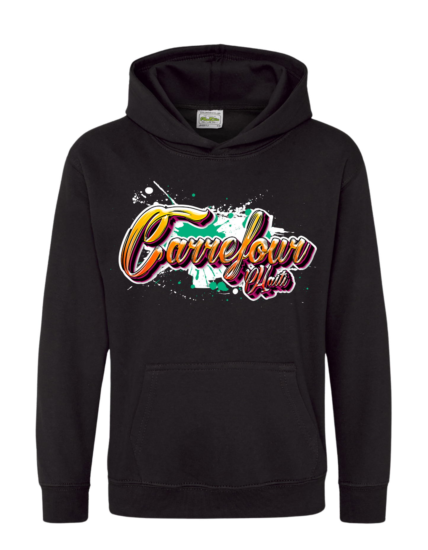 Carrefour, Haiti. Graffiti Unisex Hoodie!