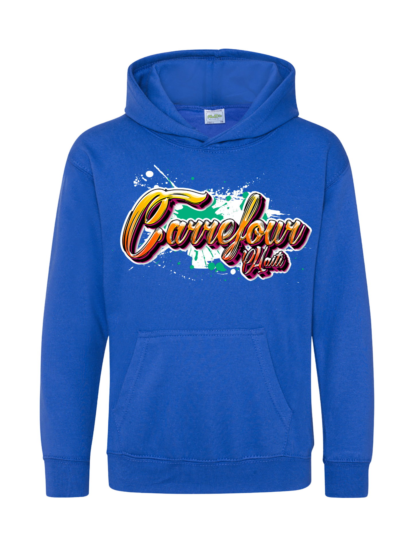 Carrefour, Haiti. Graffiti Unisex Hoodie!