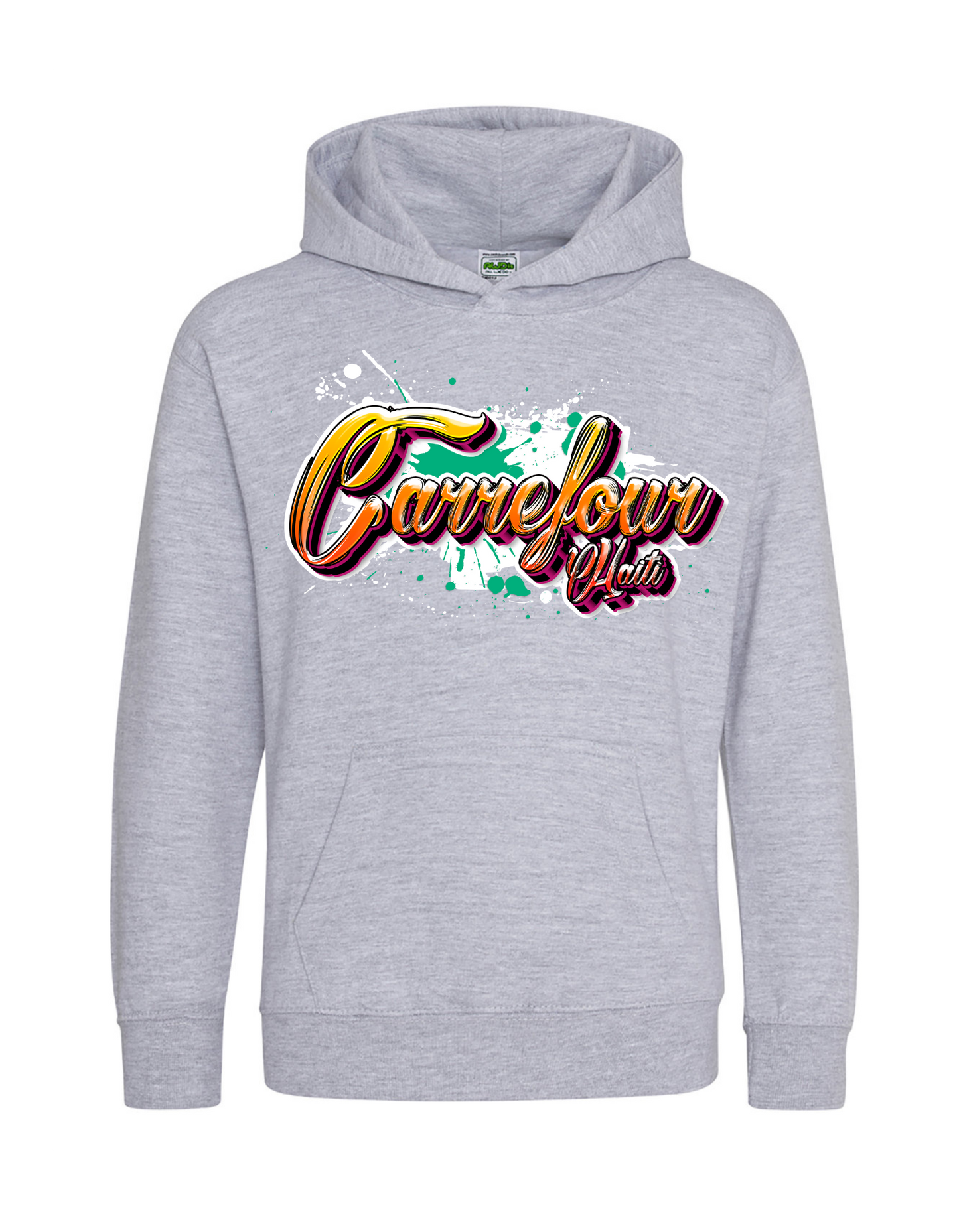 Carrefour, Haiti. Graffiti Unisex Hoodie!