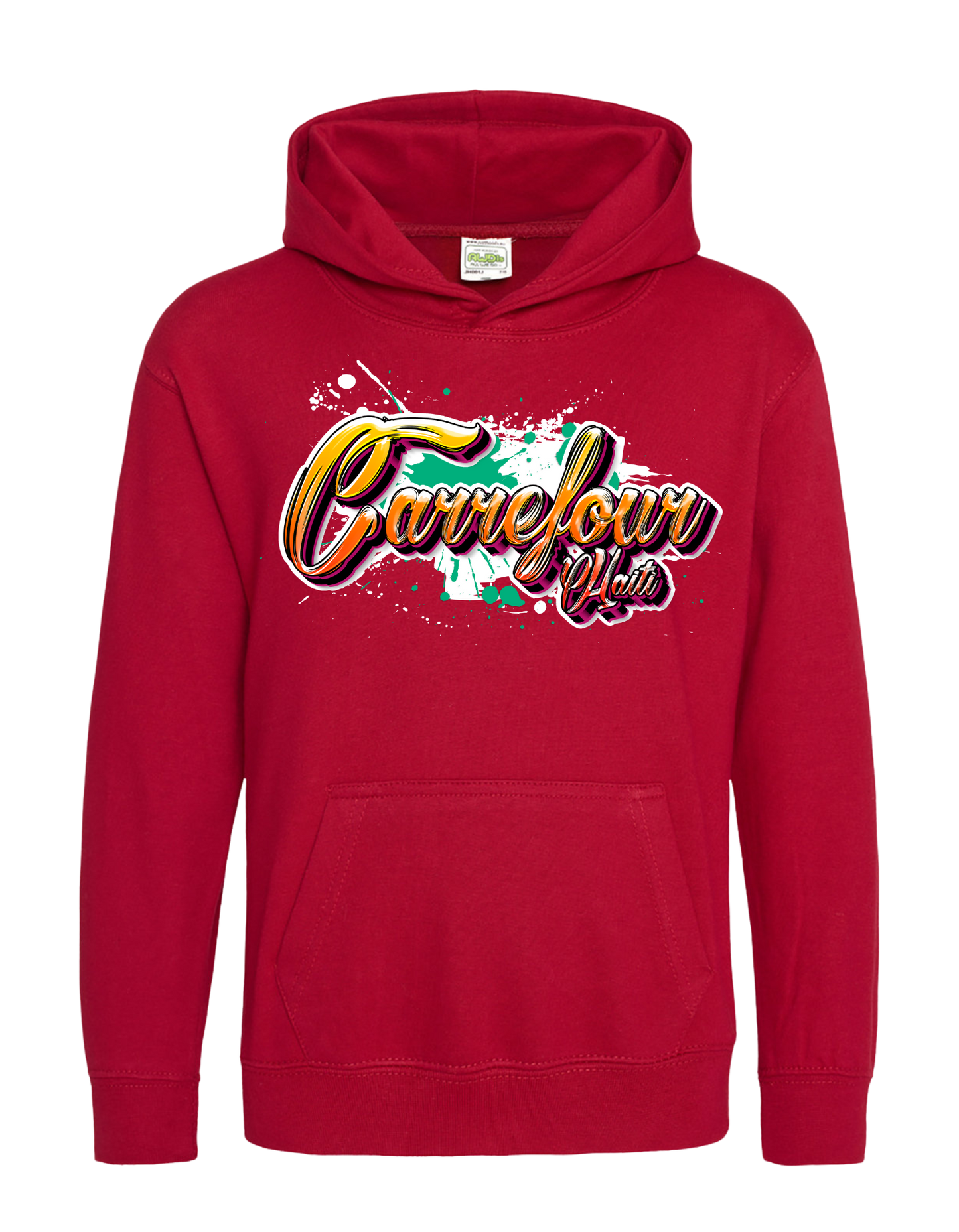 Carrefour, Haiti. Graffiti Unisex Hoodie!